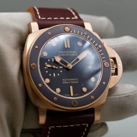 Panerai Submersible PAM 00968 47mm Bronze Brown 4