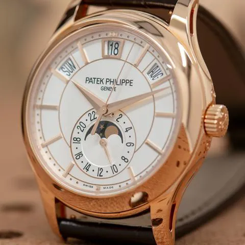 Patek Philippe Annual Calendar 5205R-001 40mm Rose gold White 7