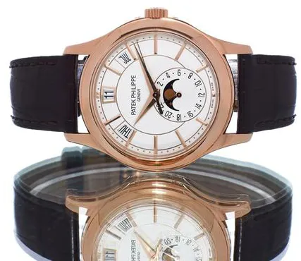 Patek Philippe Annual Calendar 5205R-001 40mm Rose gold White