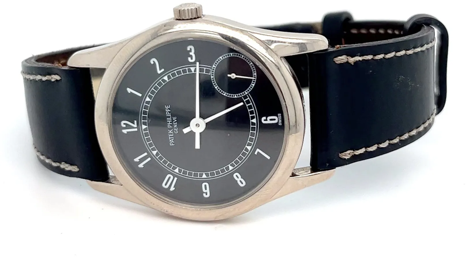 Patek Philippe Calatrava 5000G White gold Black