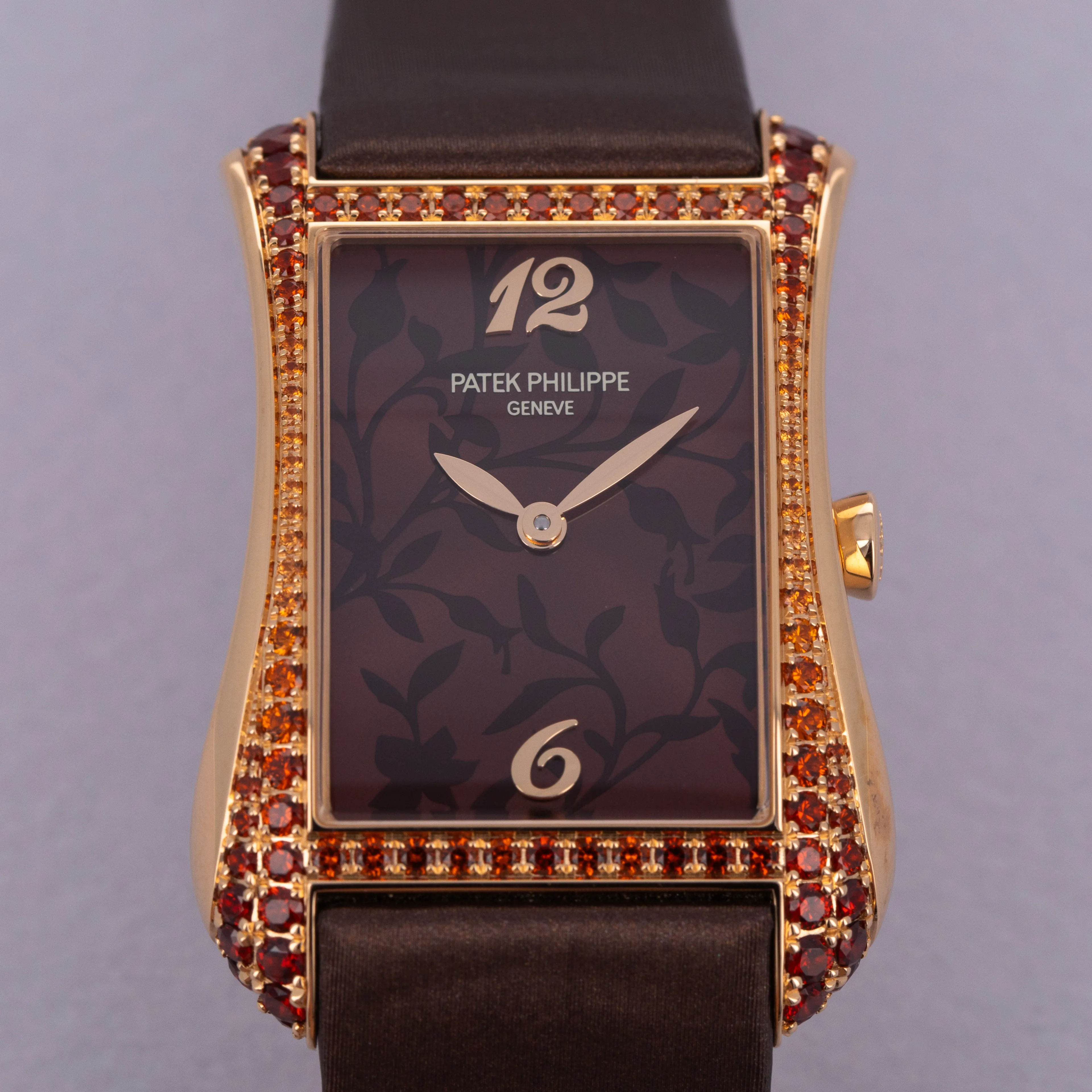 Patek Philippe Gondolo 4962/200R 28.6mm Rose gold Brown 11