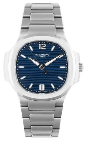 Patek Philippe Nautilus 7118/1A-001 35mm Stainless steel Blue