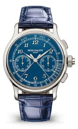 Patek Philippe Split-Seconds Chronograph 5370P-011 41mm Platinum Blue