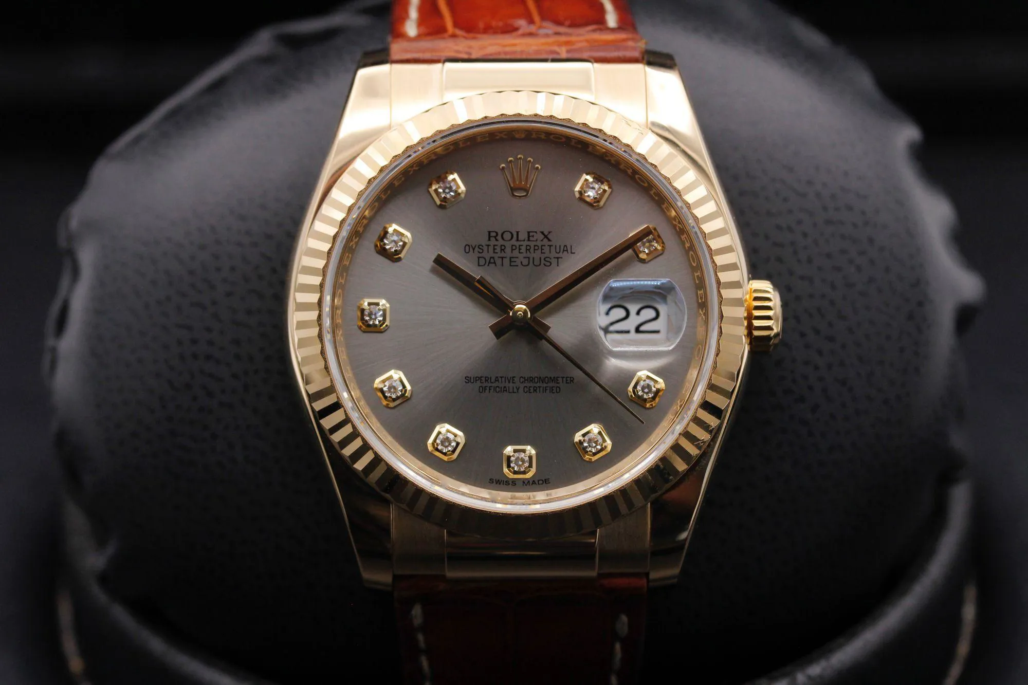 Rolex Datejust 116138 36mm Yellow gold