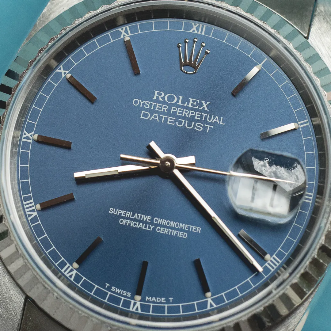 Rolex Datejust 36 16234 36mm Stainless steel Blue 3