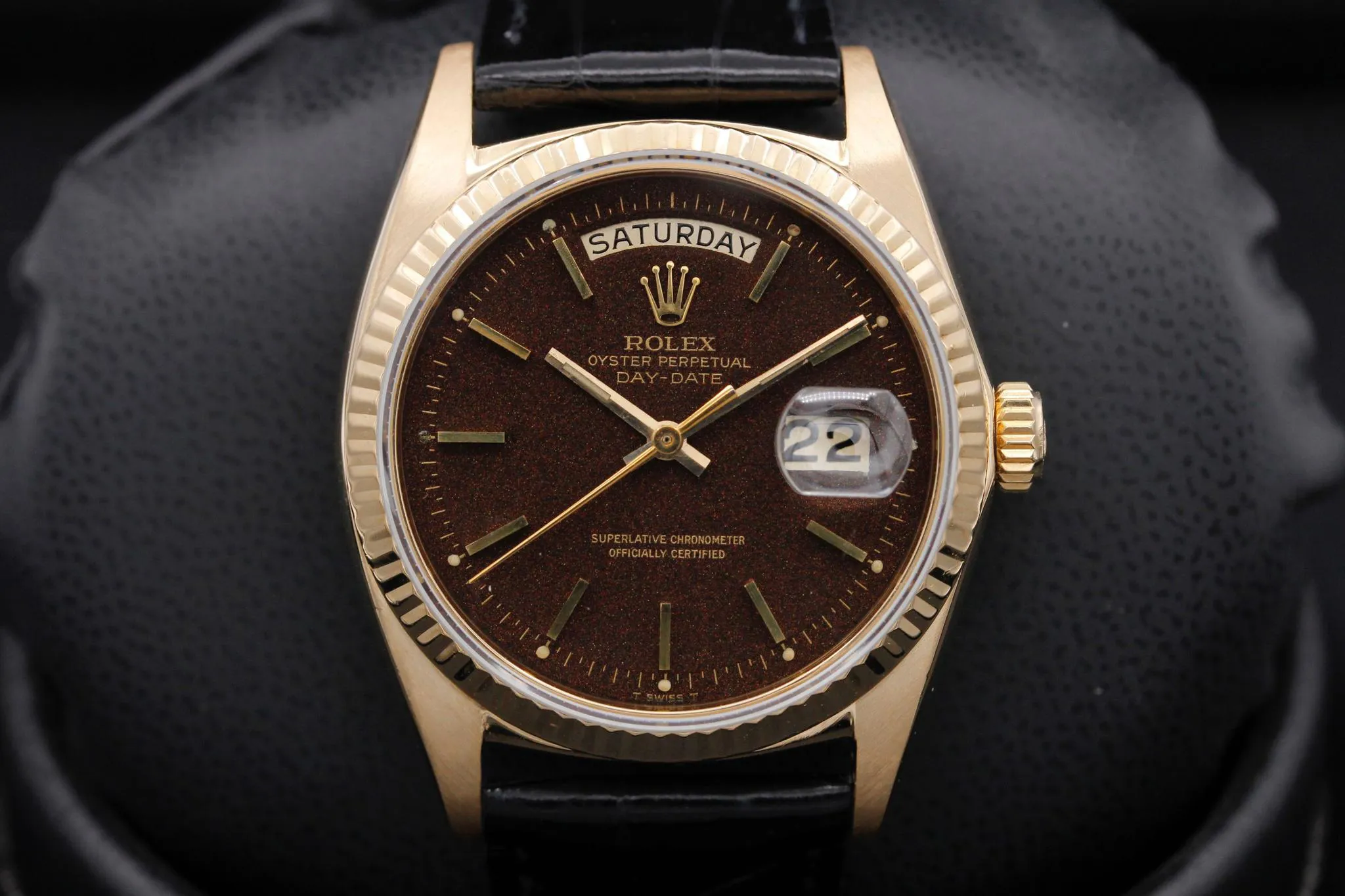 Rolex Day-Date 36 1803 36mm Yellow gold Brown