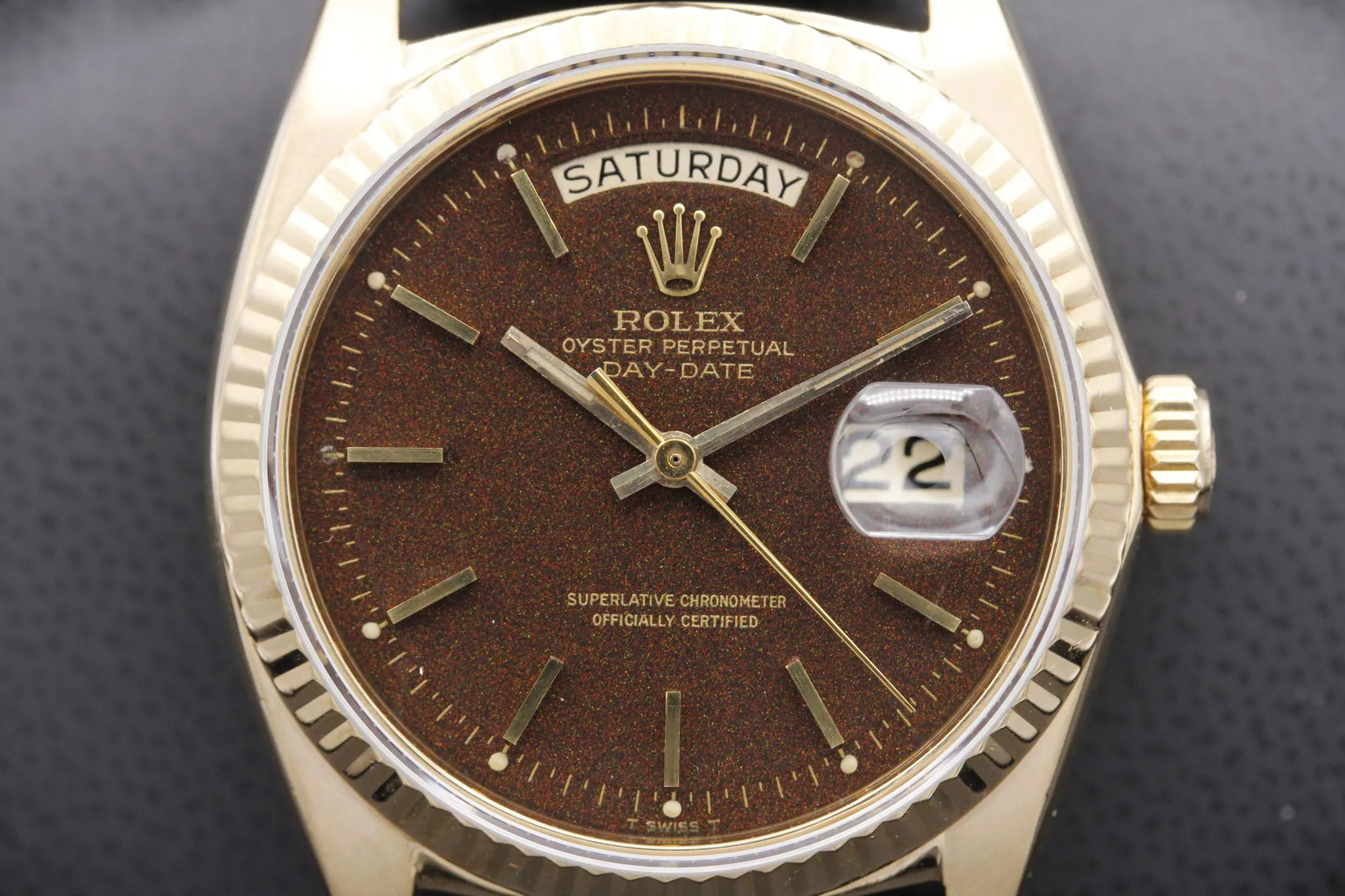 Rolex Day-Date 36 1803 36mm Yellow gold Brown 3