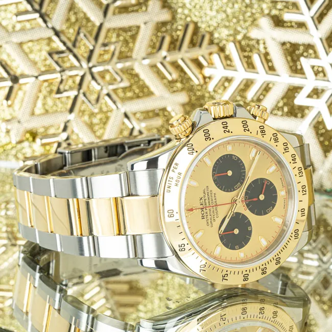 Rolex Daytona 116523 40mm Yellow gold and Stainless steel Champagne 8