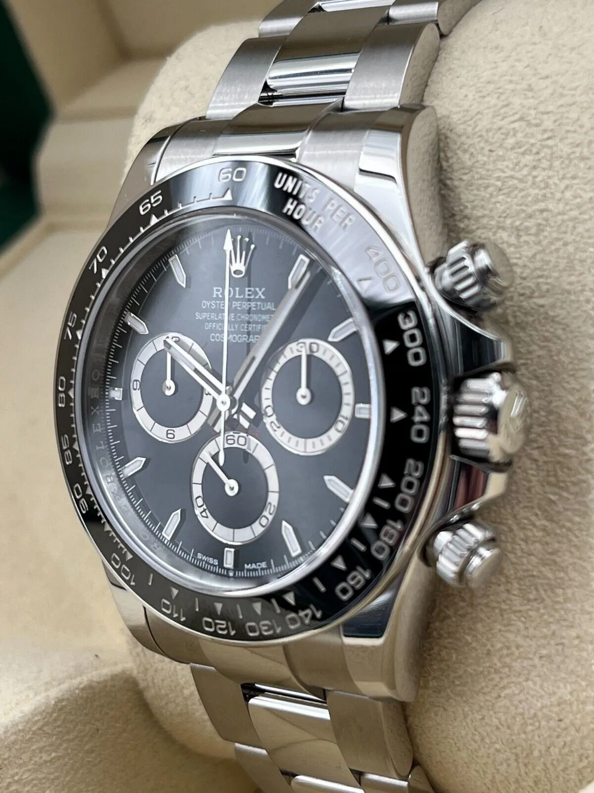 Rolex Daytona 126500LN 40mm Stainless steel Black 3