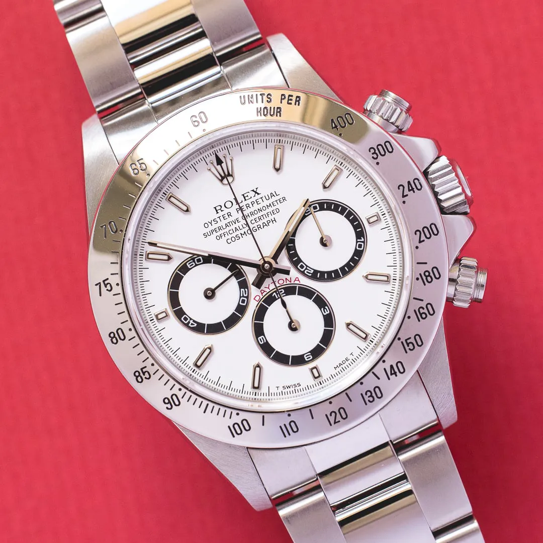 Rolex Daytona 16520 40mm Stainless steel White 1