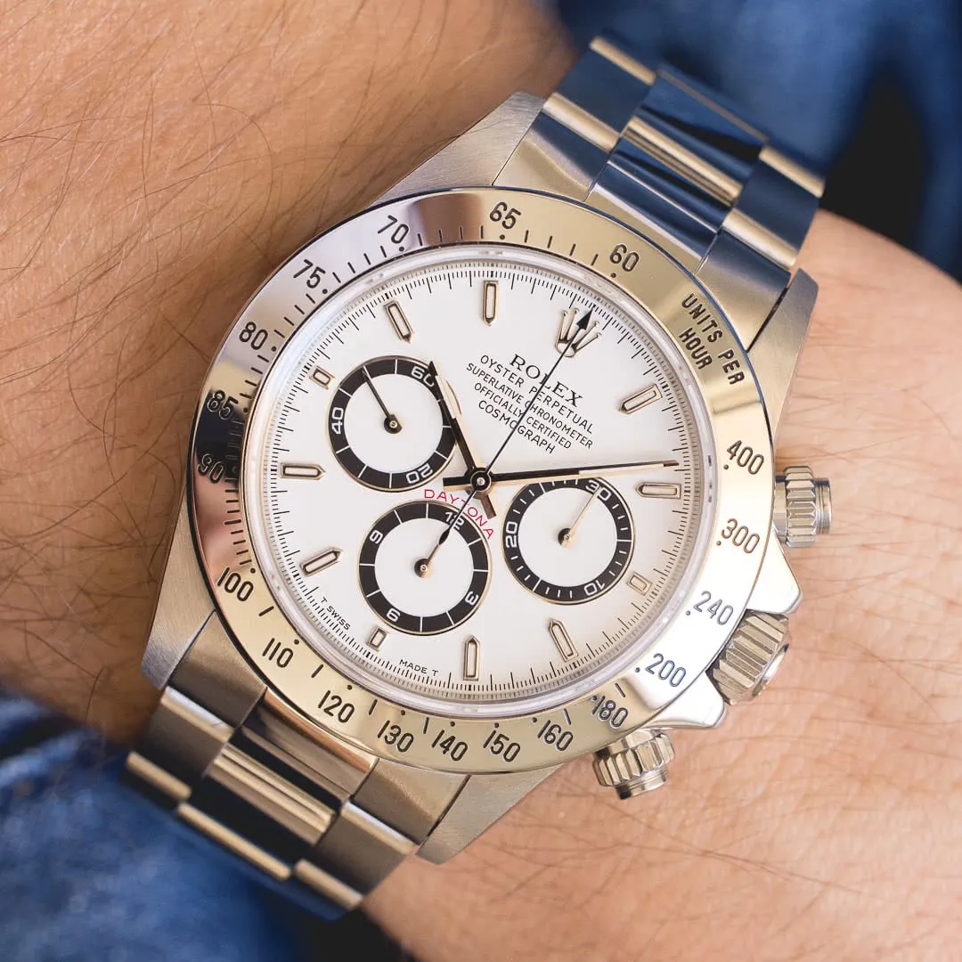 Rolex Daytona 16520 40mm Stainless steel White 2