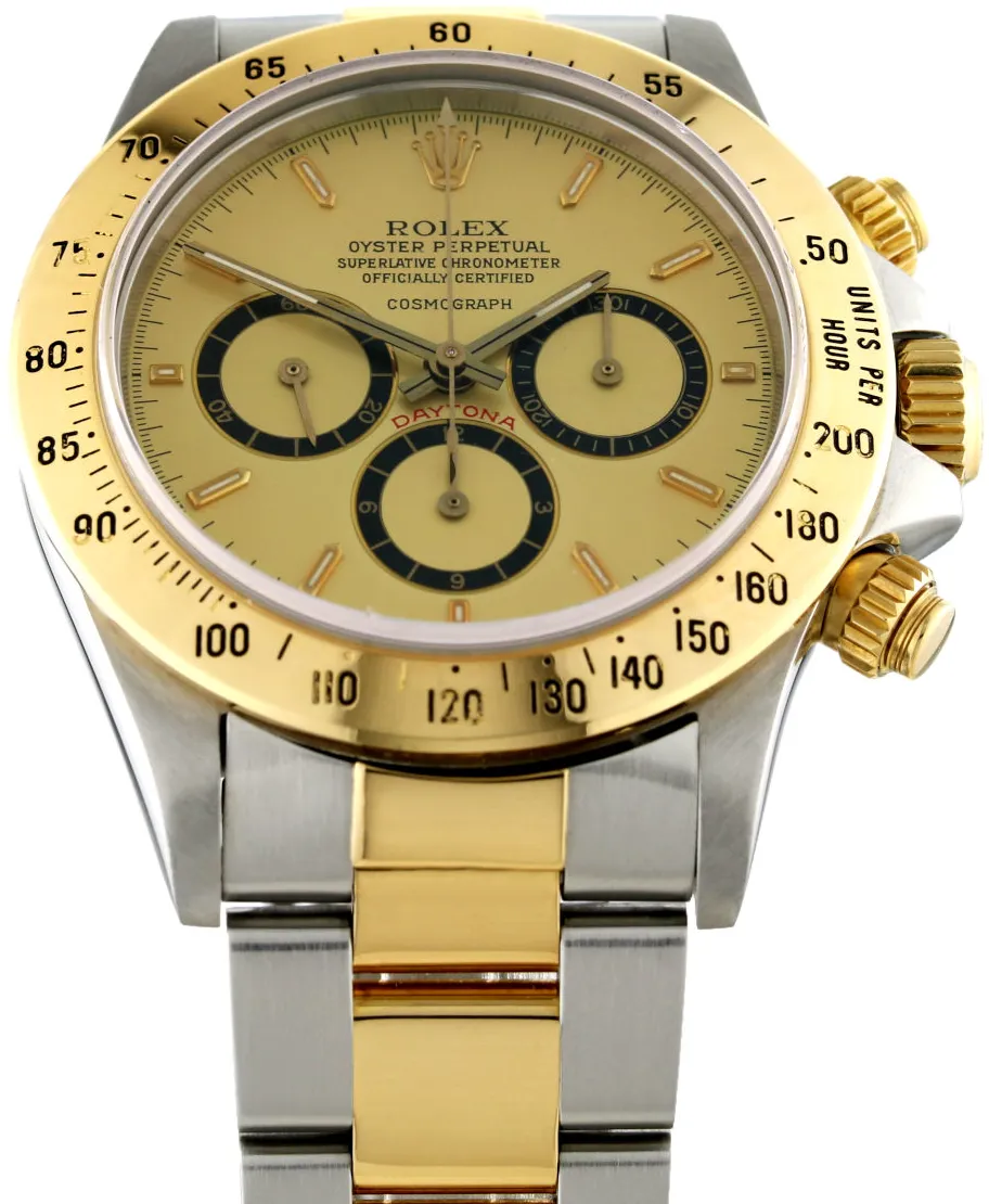 Rolex Daytona 16523 40mm Yellow gold and Stainless steel Champagne