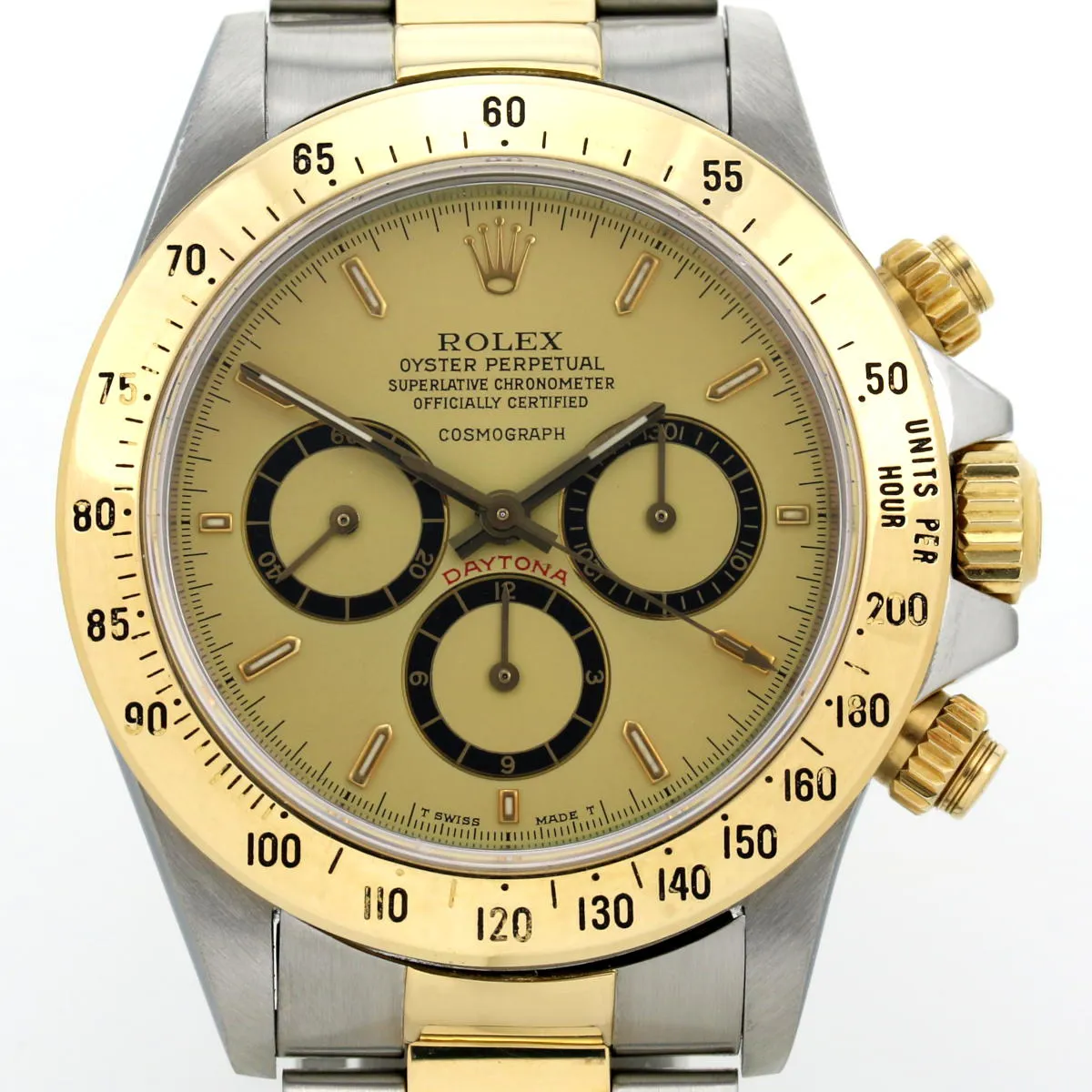 Rolex Daytona 16523 40mm Yellow gold and Stainless steel Champagne 5