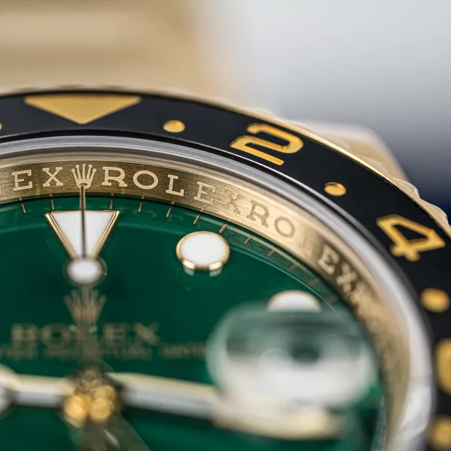 Rolex GMT-Master II 116718LN 40mm Yellow gold Green 8