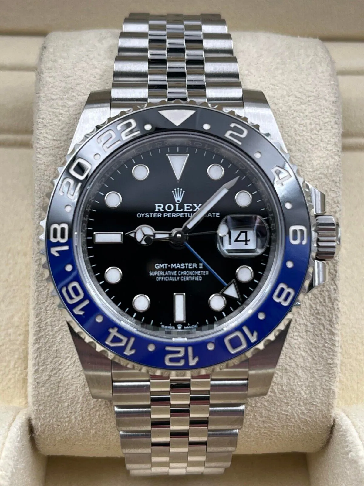 Rolex GMT-Master II 126710BLNR 40mm Stainless steel Black