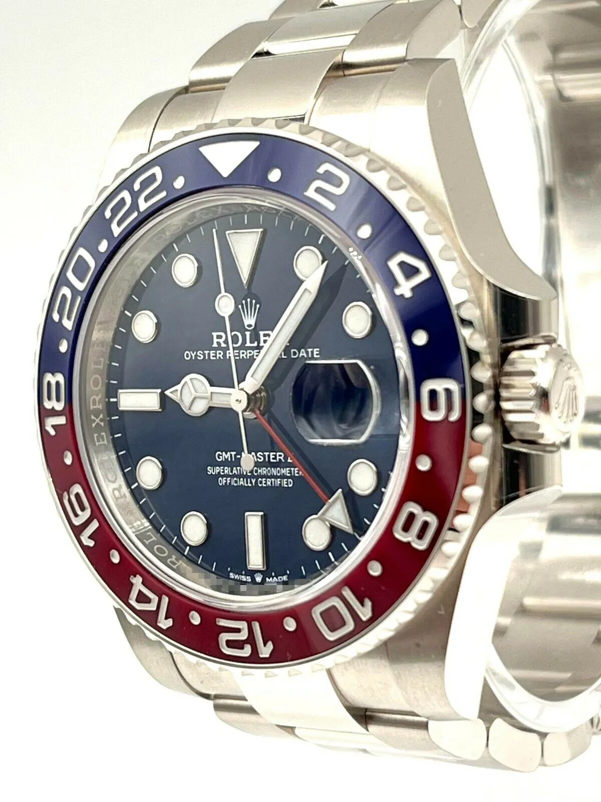 Rolex GMT-Master II 126719BLRO 40mm White gold Blue 8