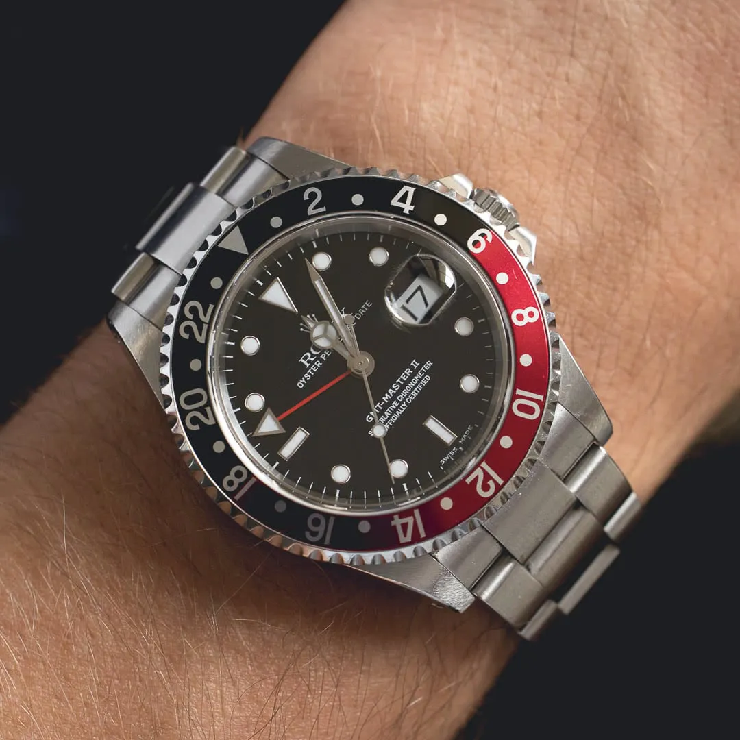 Rolex GMT-Master II 16710 40mm Stainless steel Black