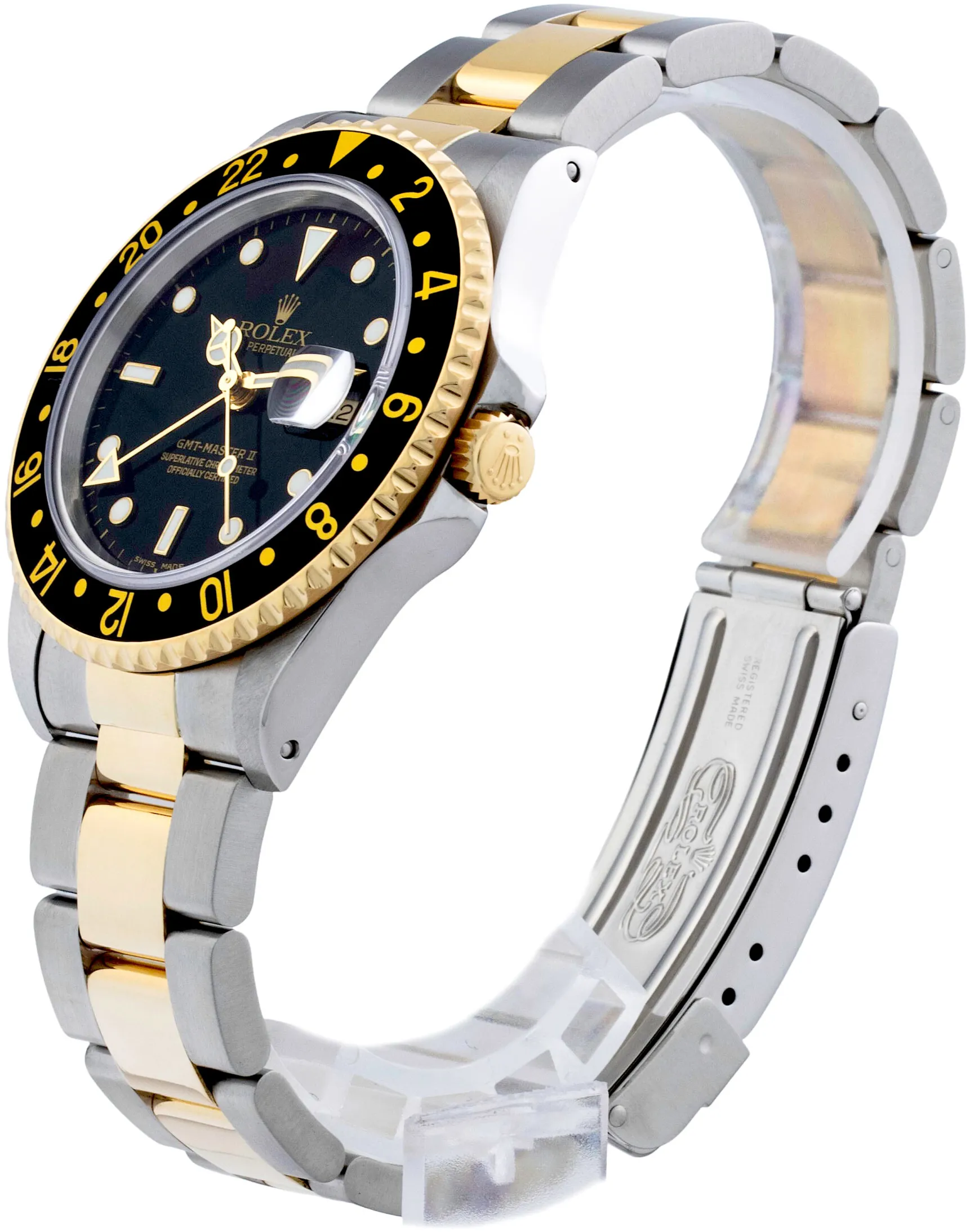 Rolex GMT-Master II 16713 40mm Stainless steel Black 2