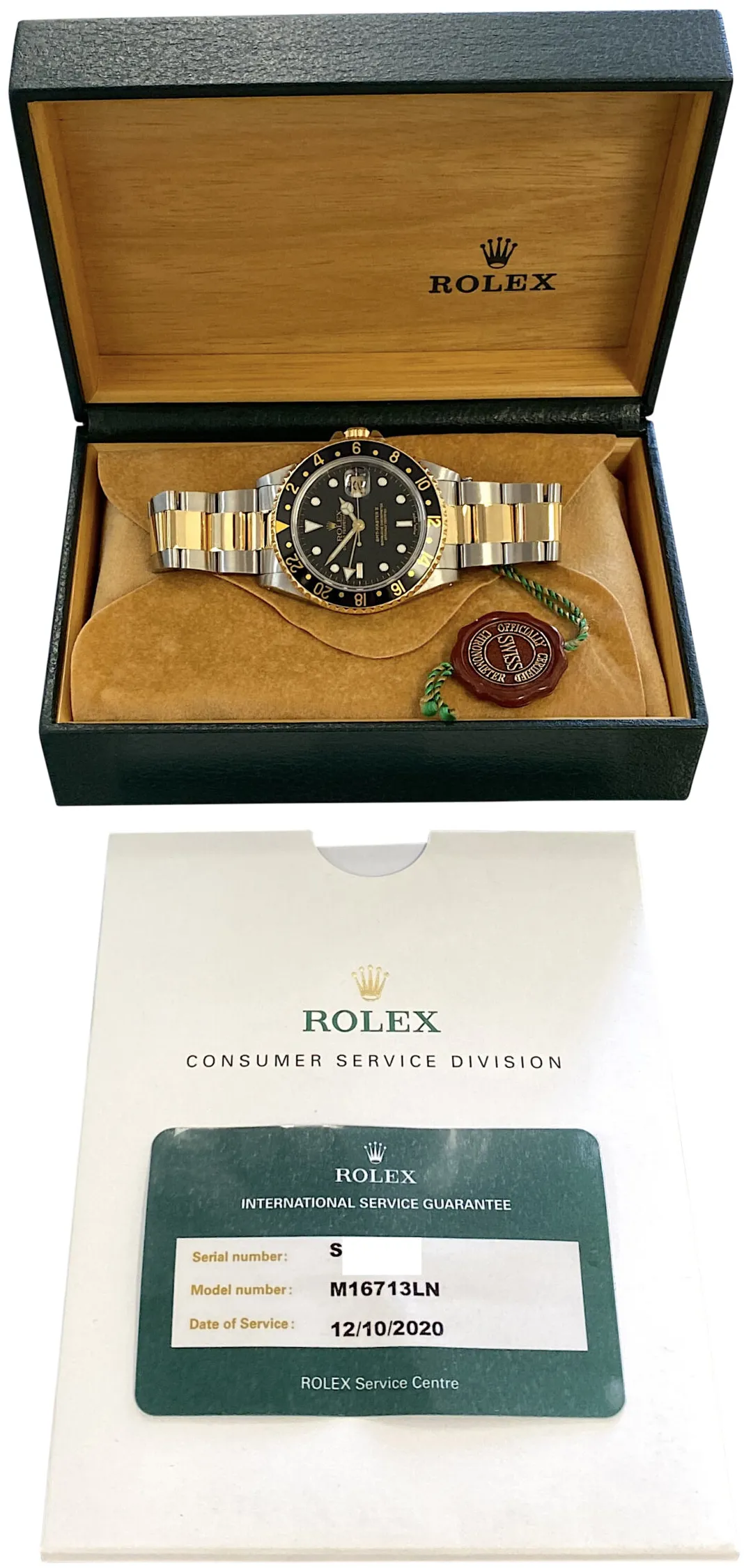 Rolex GMT-Master II 16713 40mm Stainless steel Black 5