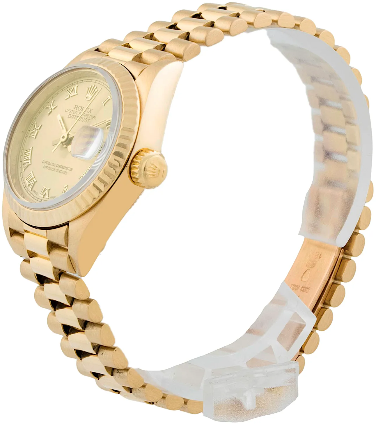 Rolex Lady-Datejust 69178 26mm Yellow gold Champagne 2