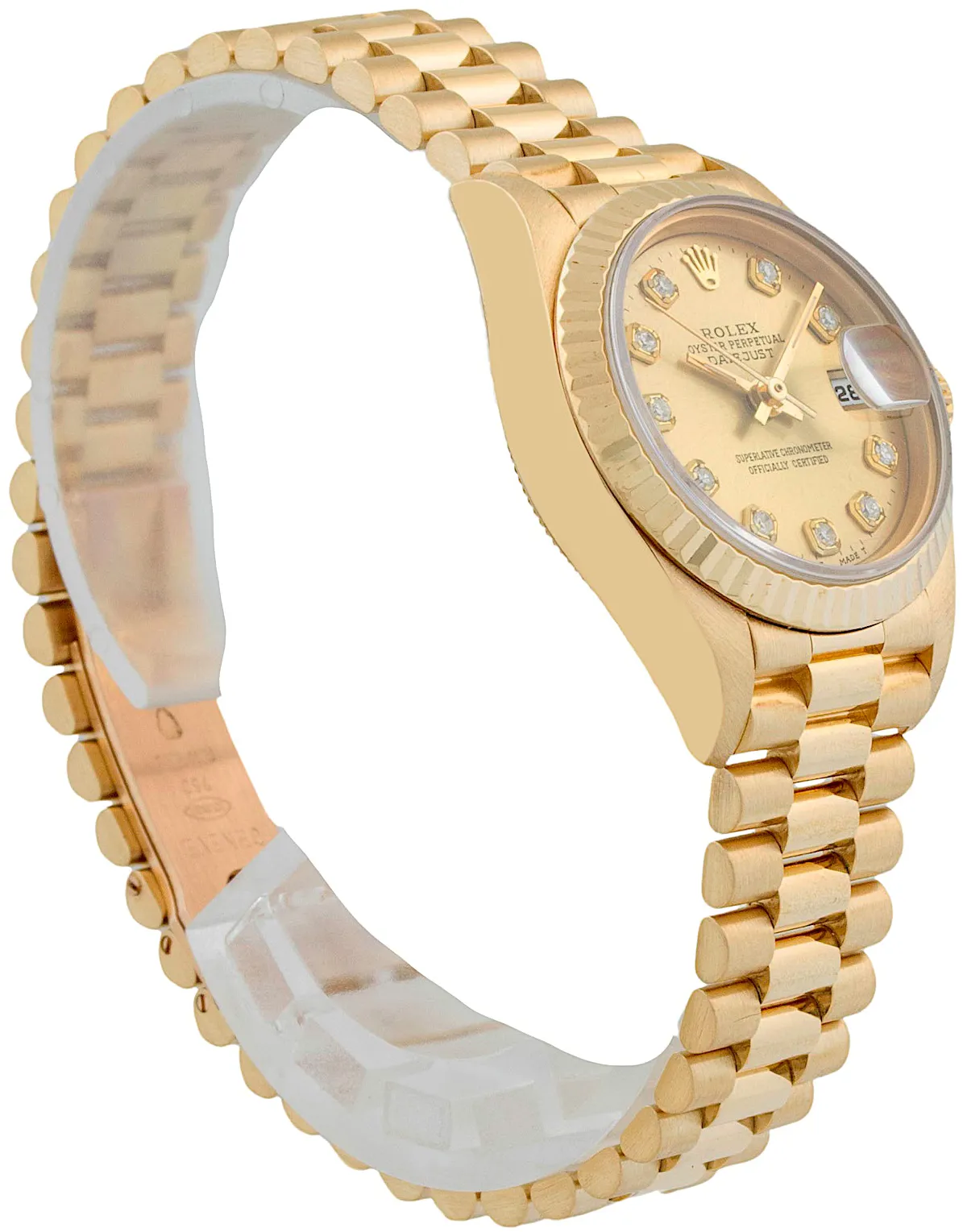 Rolex Lady-Datejust 69178 26mm Yellow gold Champagne 1