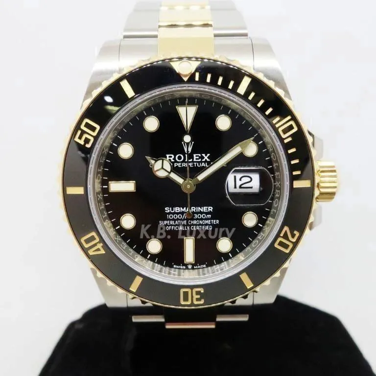 Rolex Submariner 126613LN 41mm Yellow gold and Stainless steel Black