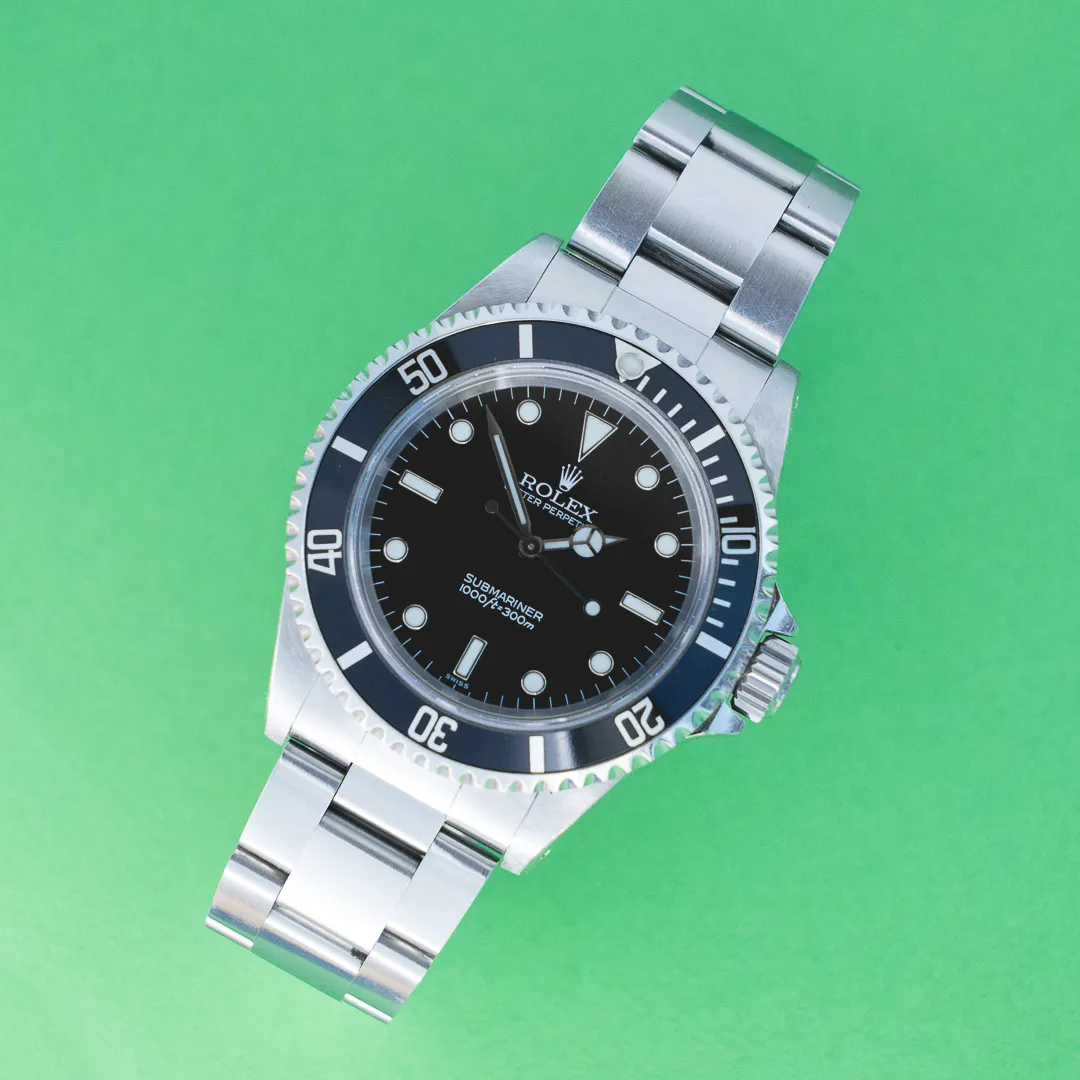 Rolex Submariner 14060 40mm Stainless steel Black