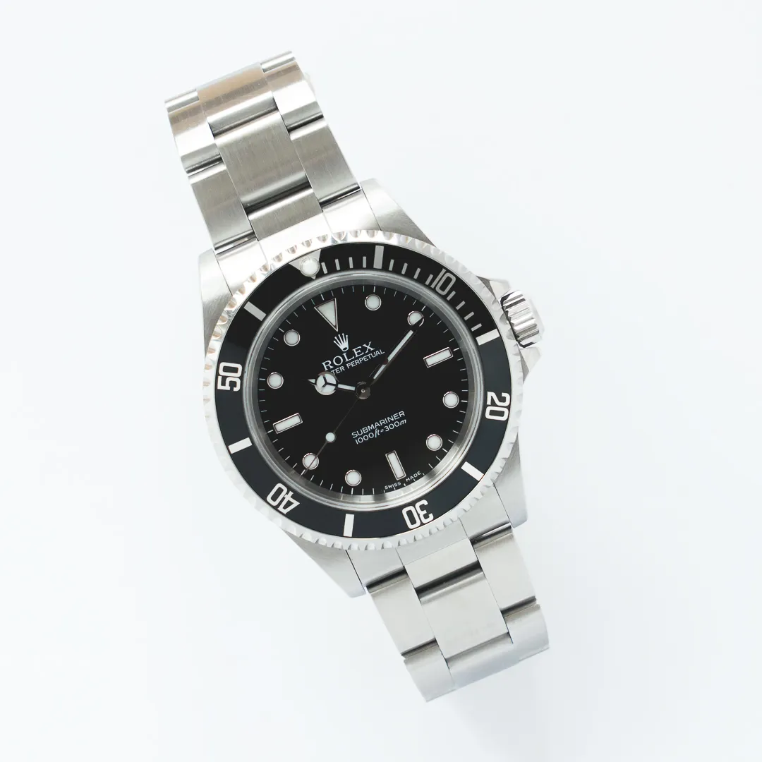 Rolex Submariner 14060 40mm Stainless steel Black