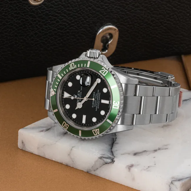 Rolex Submariner 16610LV 40mm Stainless steel Black 8