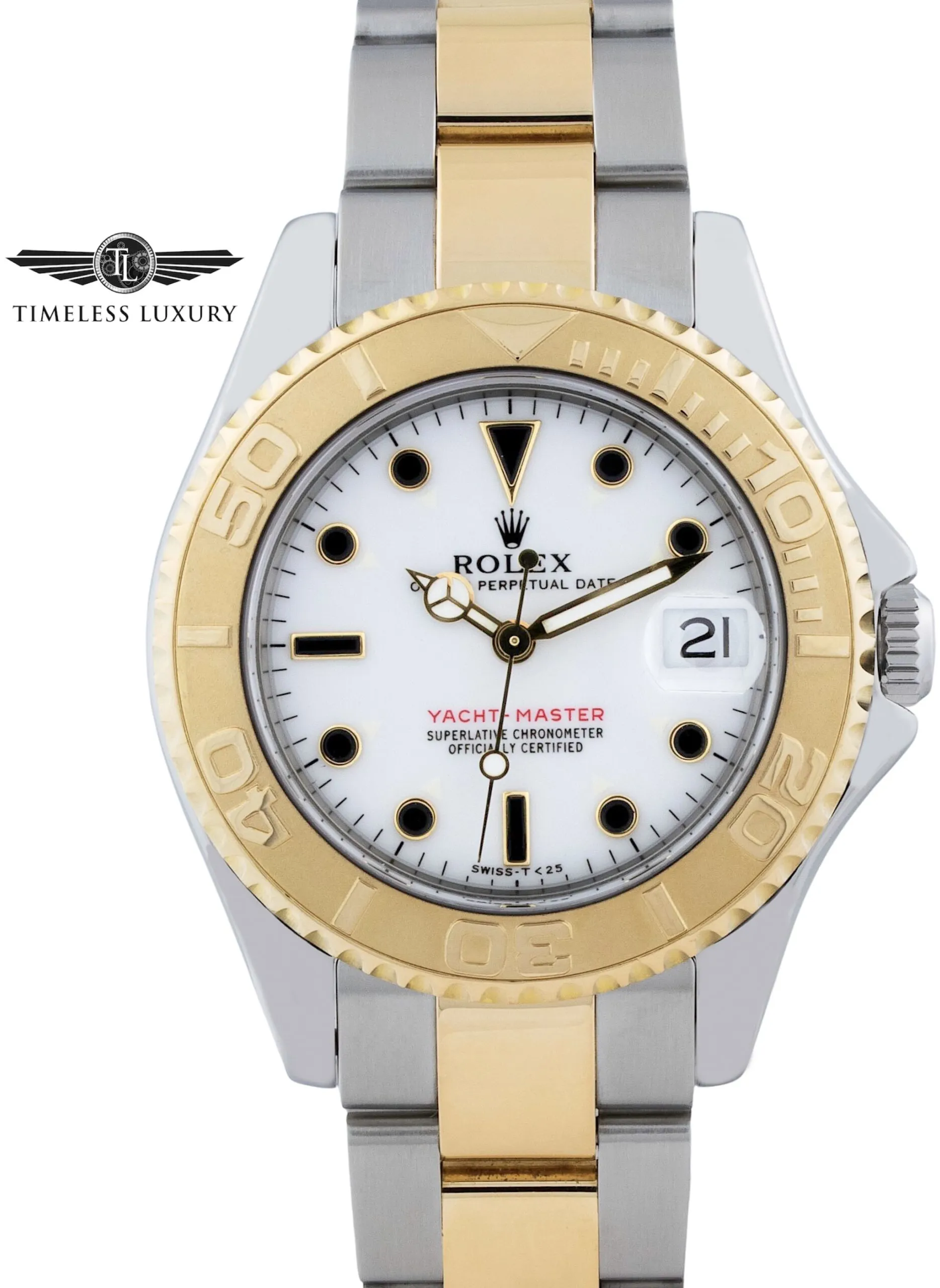 Rolex Yacht-Master 68623 35mm Stainless steel White