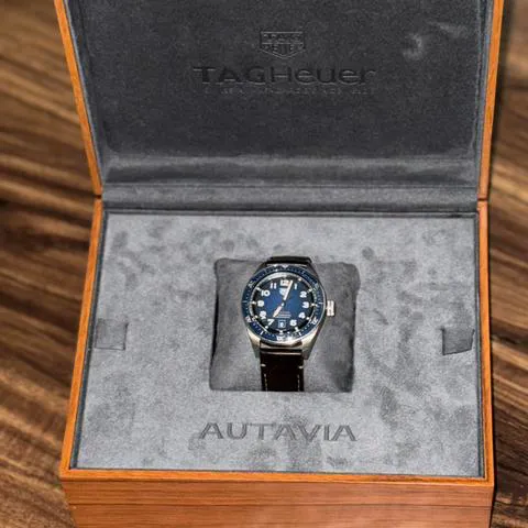 TAG Heuer Autavia WBE5116.FC8266 42mm Stainless steel Blue