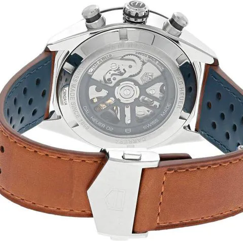 TAG Heuer Carrera CBN2A1A.FC6537 44mm Stainless steel Brown 1