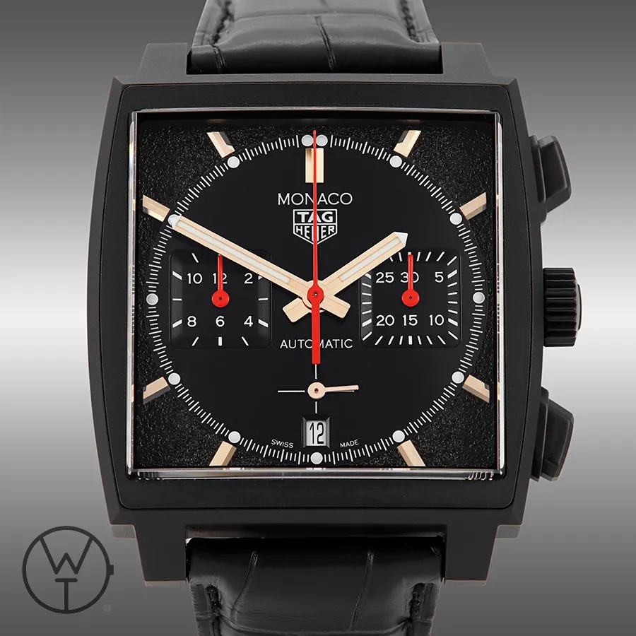 TAG Heuer Monaco CBL2180.FC6497 39mm Stainless steel Black