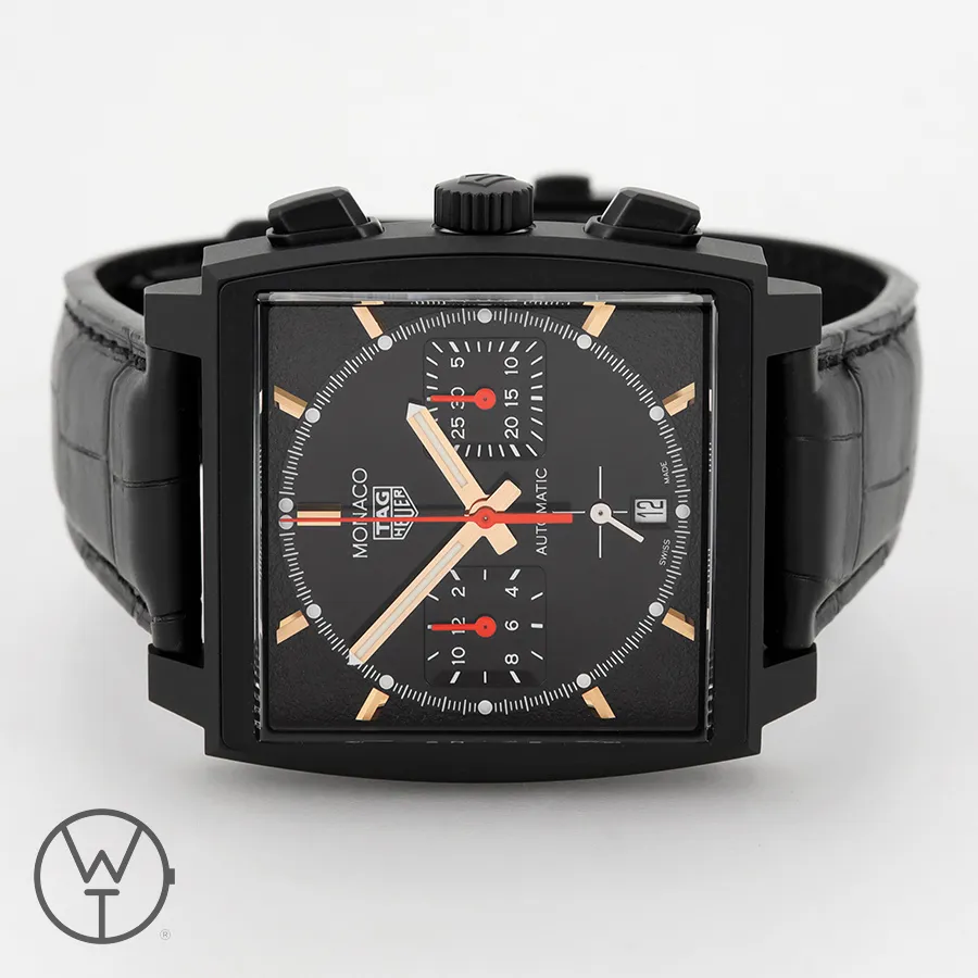 TAG Heuer Monaco CBL2180.FC6497 39mm Stainless steel Black 4