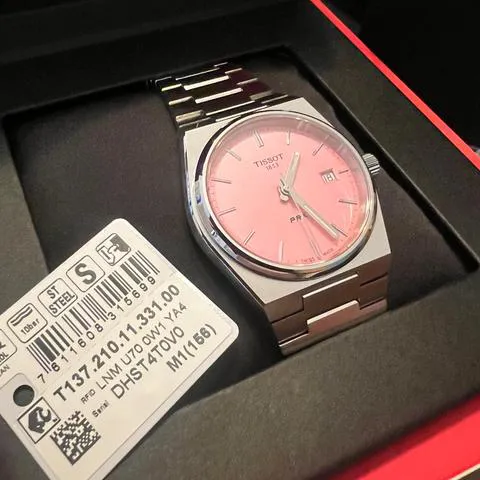 Tissot T-Classic T137.210.11.331.00 35mm Stainless steel Pink 1