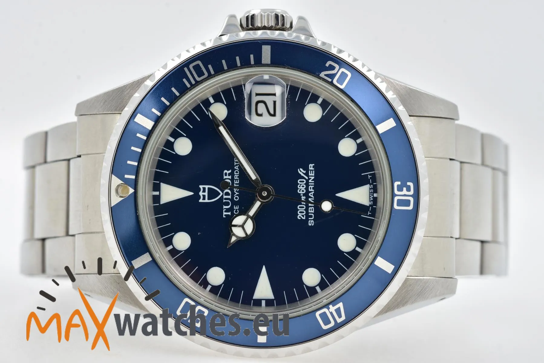 Tudor Submariner 75090 36mm Stainless steel Blue