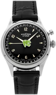 Vulcain Cricket 100169A96BAN301 Stainless steel Black