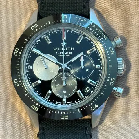 Zenith Chronomaster Sport 03.3100.3600/21.C822 41mm Stainless steel Black