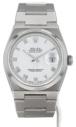 Rolex OysterQuartz Datejust 17000A 36mm Stainless steel White 1