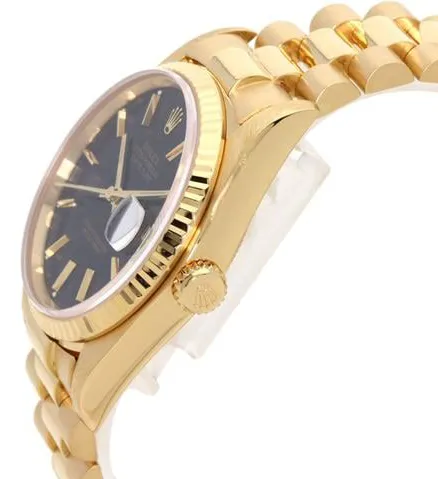 Rolex Datejust 36 16018 36mm Yellow gold Blue 3