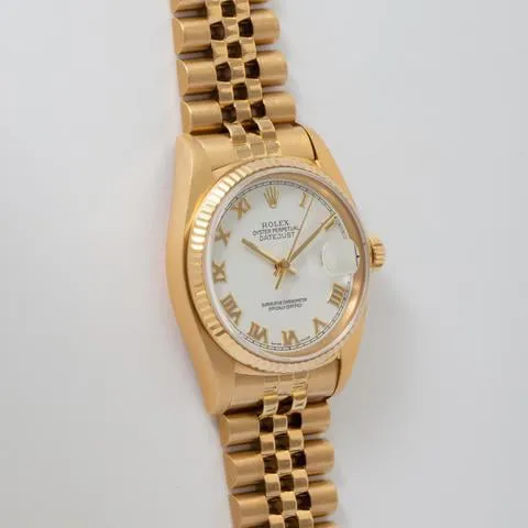 Rolex Datejust 36 16018 36mm Yellow gold White 2