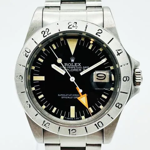 Rolex Explorer II 1655 40mm Stainless steel Black