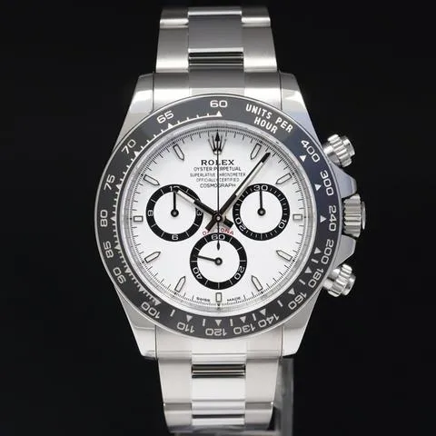 Rolex Daytona 126500LN 40mm Stainless steel White 1