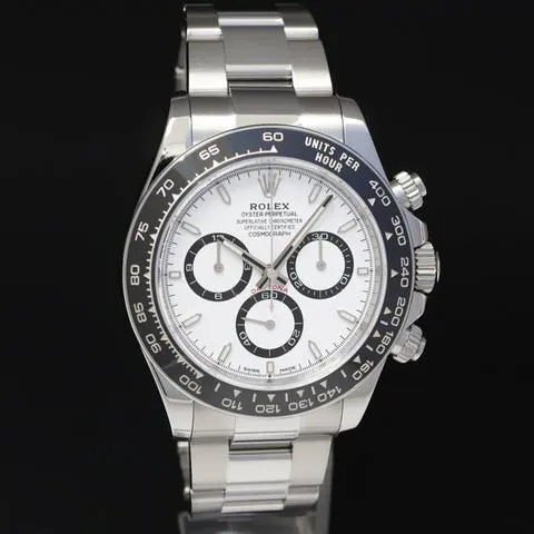 Rolex Daytona 126500LN 40mm Stainless steel White 2