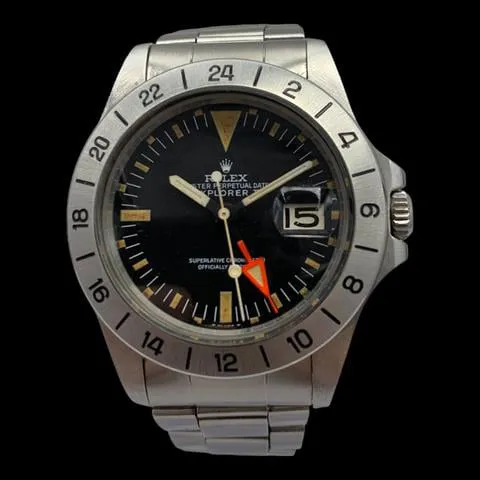 Rolex Explorer II 1655 40mm Stainless steel Black