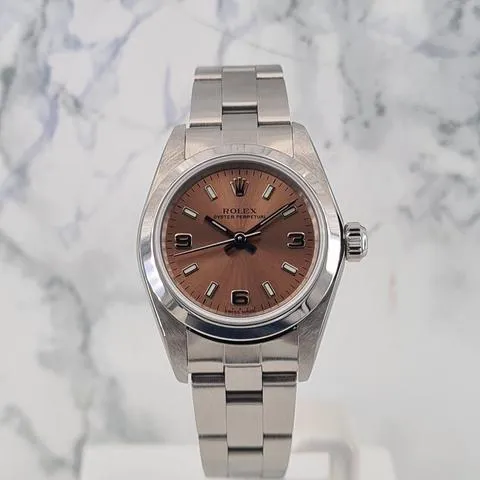 Rolex Oyster Perpetual 76080 24mm Stainless steel Rose