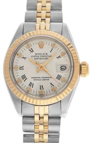 Rolex Datejust 6916 26mm Yellow gold and Stainless steel White