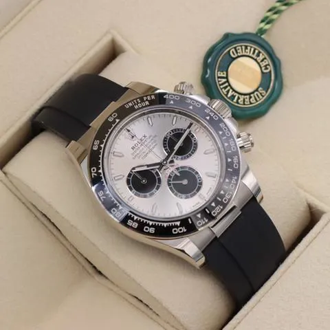 Rolex Daytona 126519LN-0006 40mm 18k white gold Silver 1