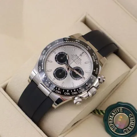 Rolex Daytona 126519LN-0006 40mm 18k white gold Silver 2