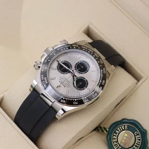 Rolex Daytona 126519LN-0006 40mm 18k white gold Silver 3